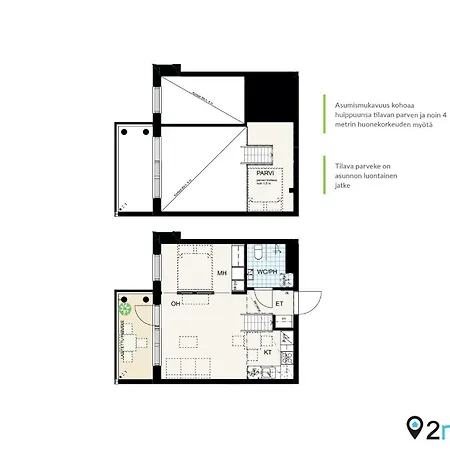 Brand New Floor Loft With Balcony - Hosted By 2ndhomes Apartment
