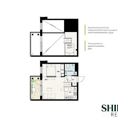 Brand New Floor Loft With Balcony *